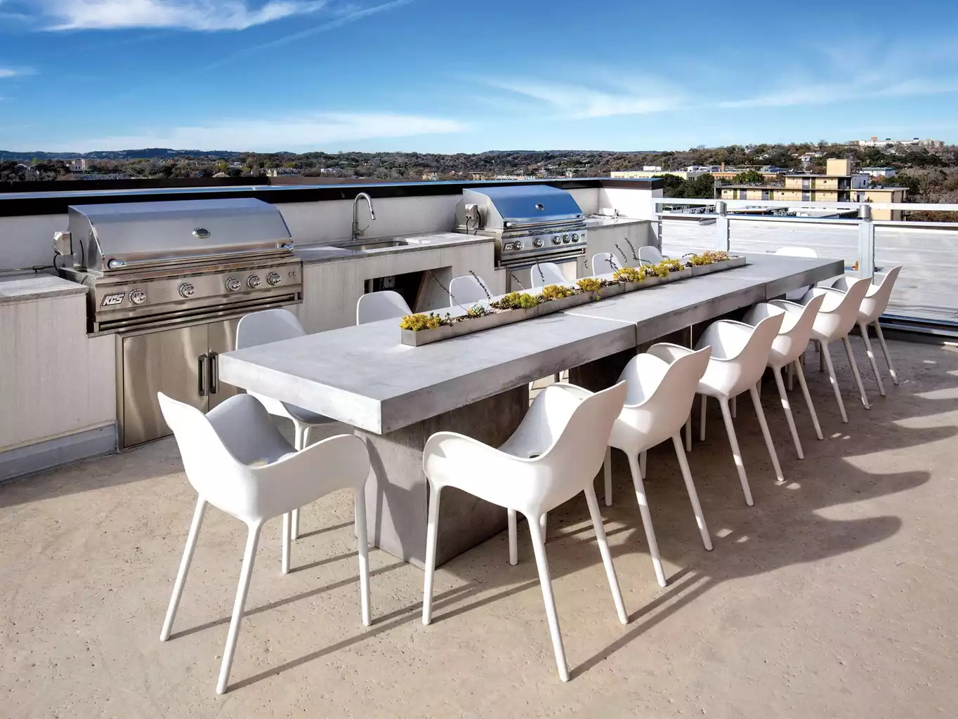 Rooftop Grill Area Rooftop Grill Area - Austin Resort Studio Presidential - Austin