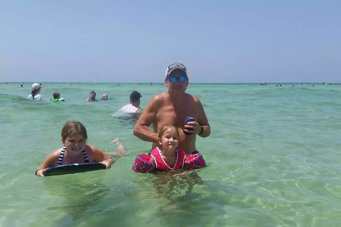 Shallow waters for sand dollar searches Shallow waters for sand dollar searches - BeachVacationHub Majestic 2203 PCB - Panama City Beach