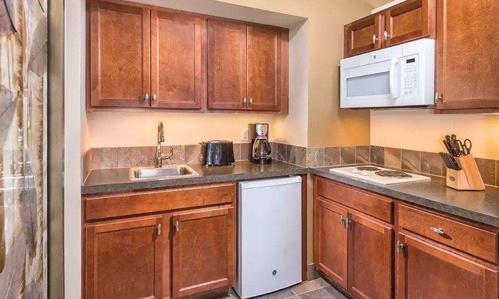 Kitchen Kitchen - Deer Harbor Resort Studio Deluxe Cottage - Deer Harbor