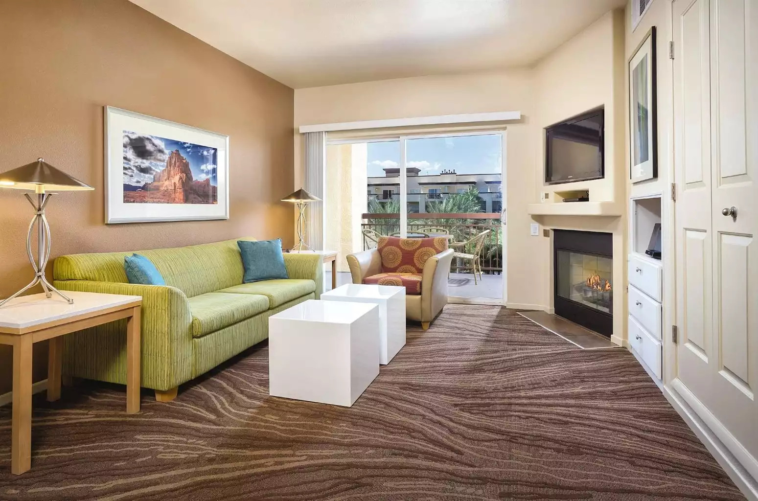 Living Area Living Area - Boulevard Resort Studio - Las Vegas