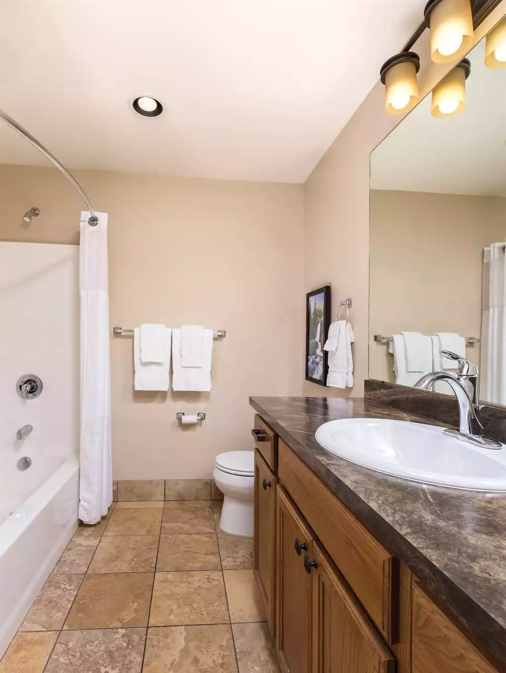 Bathroom Bathroom - Estes Park Resort 2bdr Queen - Estes Park