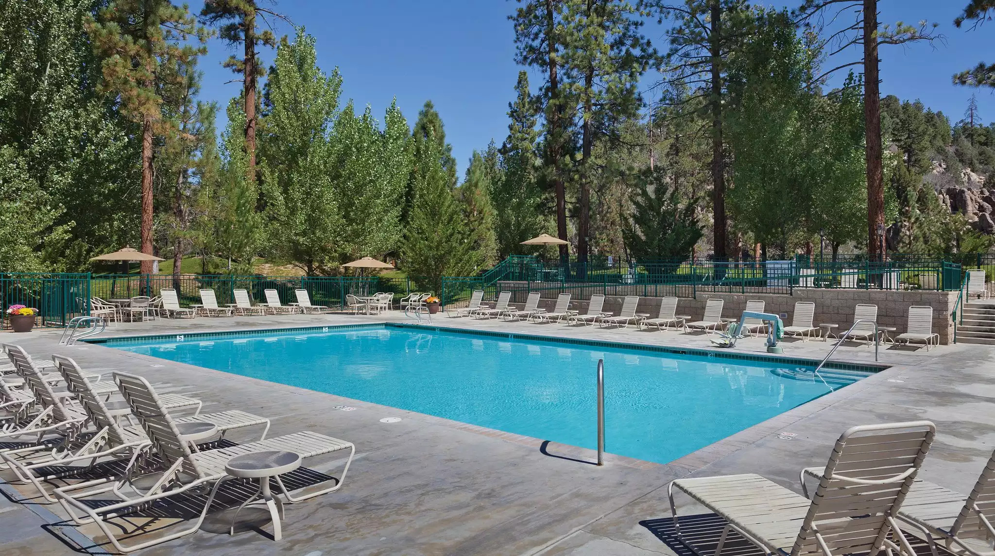 Outdoor Pool Outdoor Pool - Big Bear Resort 1bdr #A - Big Bear Lake