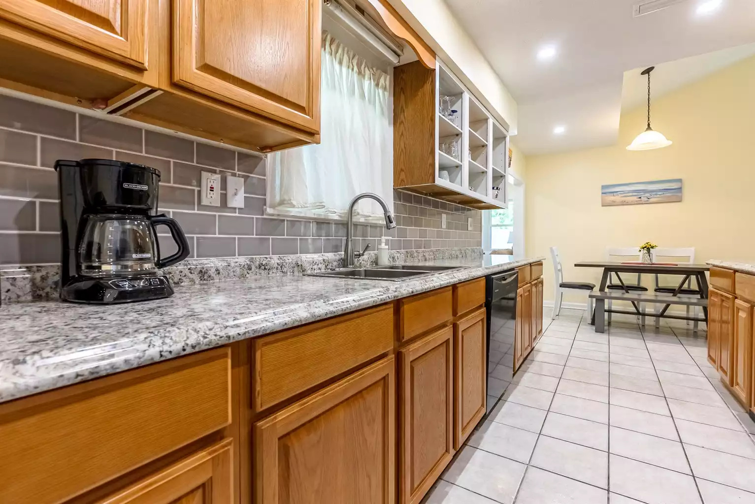 Tons of cabinets in this well equipped kitchen Tons of cabinets in this well equipped kitchen - Deb's Grand Lagoon 3 BR Home - Panama City Beach