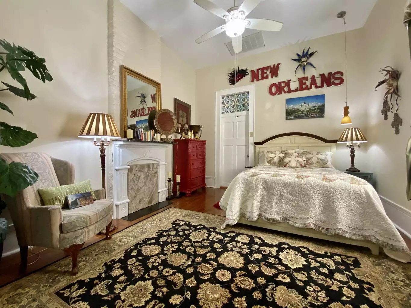 1st bedroom 1st bedroom - SuperHost 7yrs Real New Orleans Charm,A+Loc - Bywater