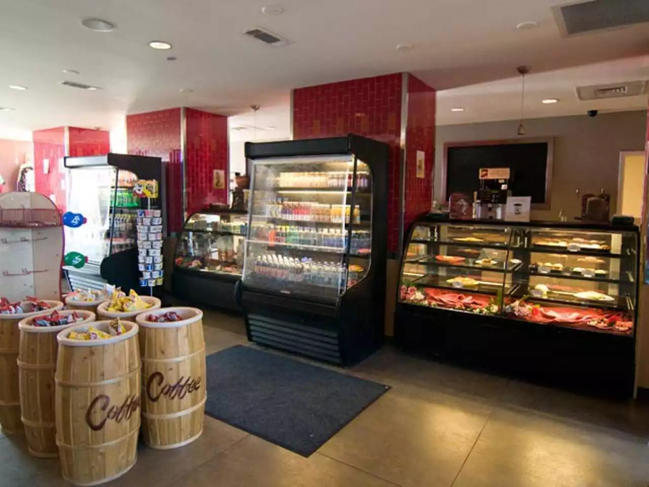 Starbucks and market on 1st floor Starbucks and market on 1st floor - BeachVacationHub Majestic 2203 PCB - Panama City Beach