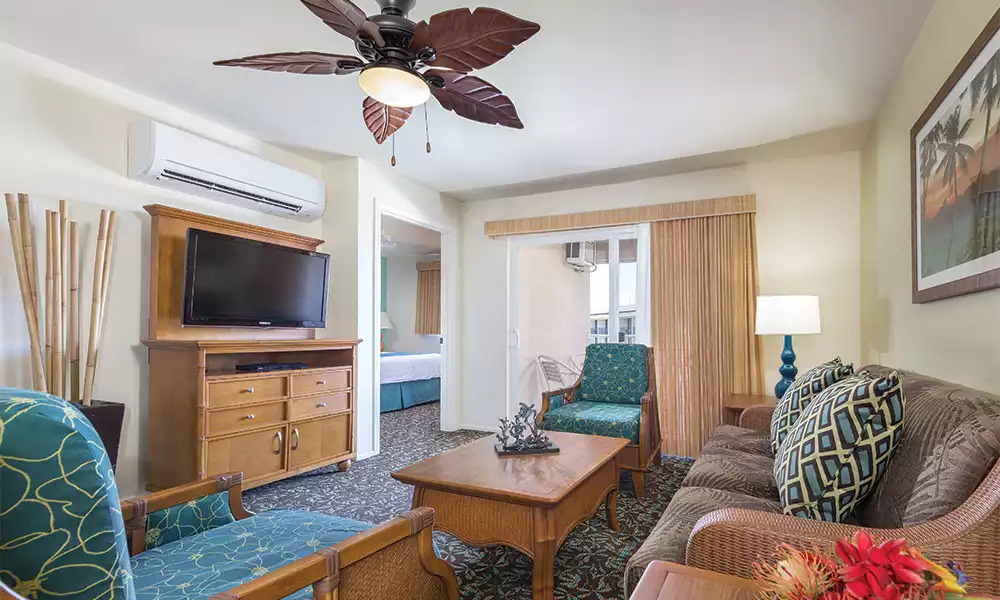 Living Area Living Area - Kihei Resort 2bdr Twin #A - Kihei