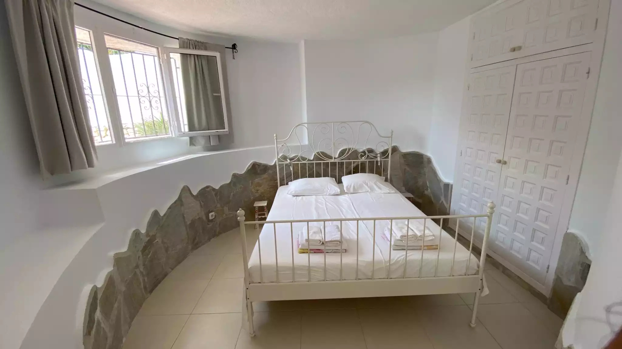 Pool Apartment, master bedroom with aircon Pool Apartment, master bedroom with aircon - MiCasa-Benissa - Moraira