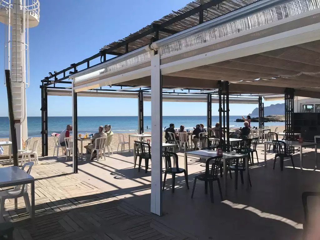 Beach bar El Castillo, Playa l’Ampolla, Moraira Beach bar El Castillo, Playa l’Ampolla, Moraira - MiCasa-Benissa - Moraira