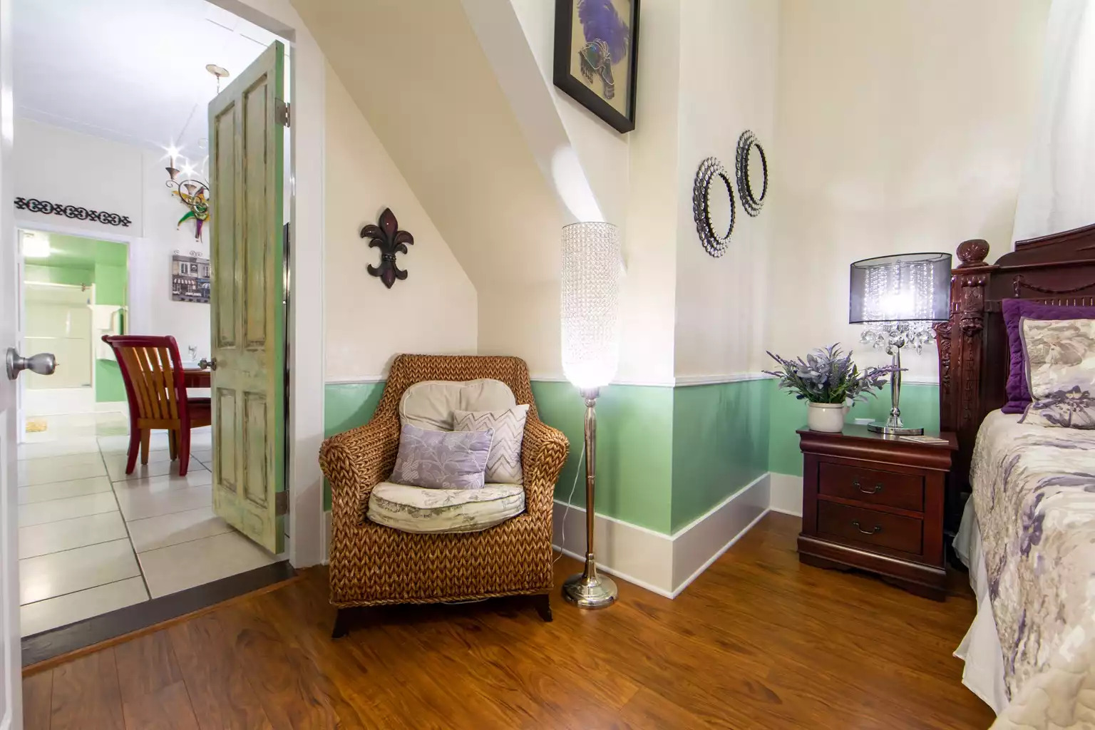 2nd bedroom With a reading room 2nd bedroom With a reading room - SuperHost 7yrs Real New Orleans Charm,A+Loc - Bywater