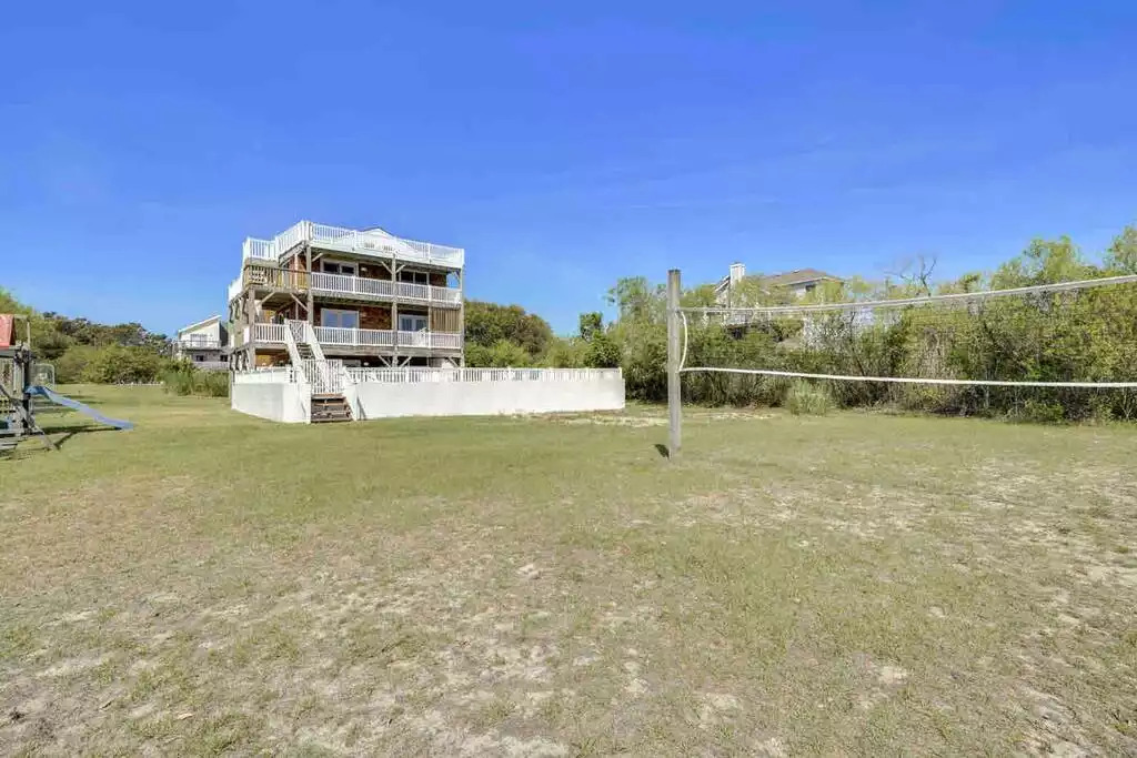 Back view of home
** Sand volleyball court being added Sprig 2023 ** Back view of home
** Sand volleyball court being added Sprig 2023 ** - It’s Always Sunny In Corolla - Corolla
