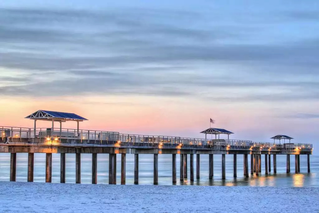 The Gulf State Park Pier not only offers beautiful views but also offers a great fishing experience for any angler, beginner or seasoned! The Gulf State Park Pier not only offers beautiful views but also offers a great fishing experience for any angler, beginner or seasoned! - Shipwrecked Beach House Orange Beach, Alabama - Orange Beach