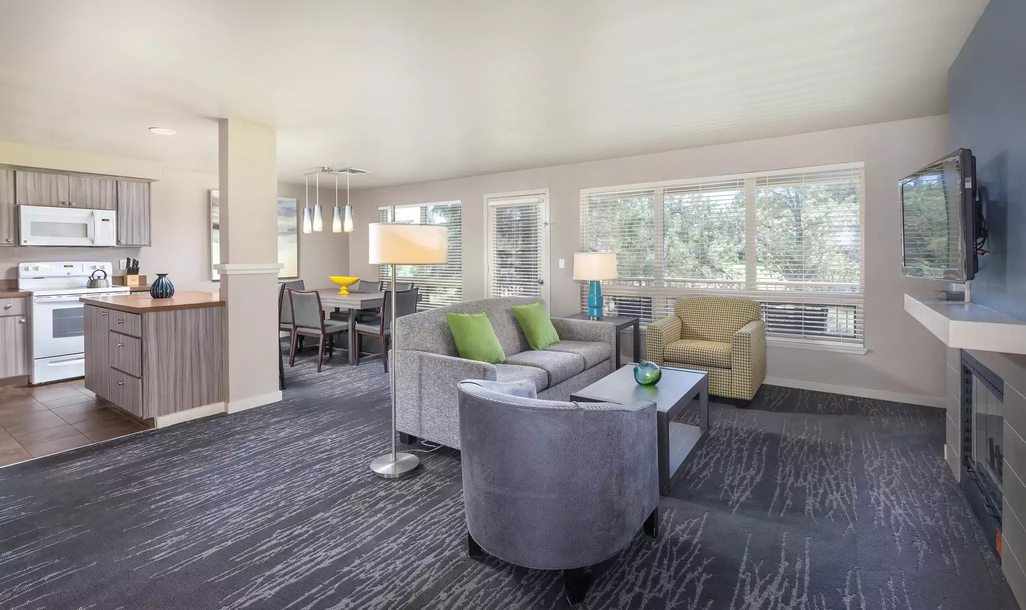 Living Area Living Area - Eagle Crest Resort 3bdr Chalet - Redmond