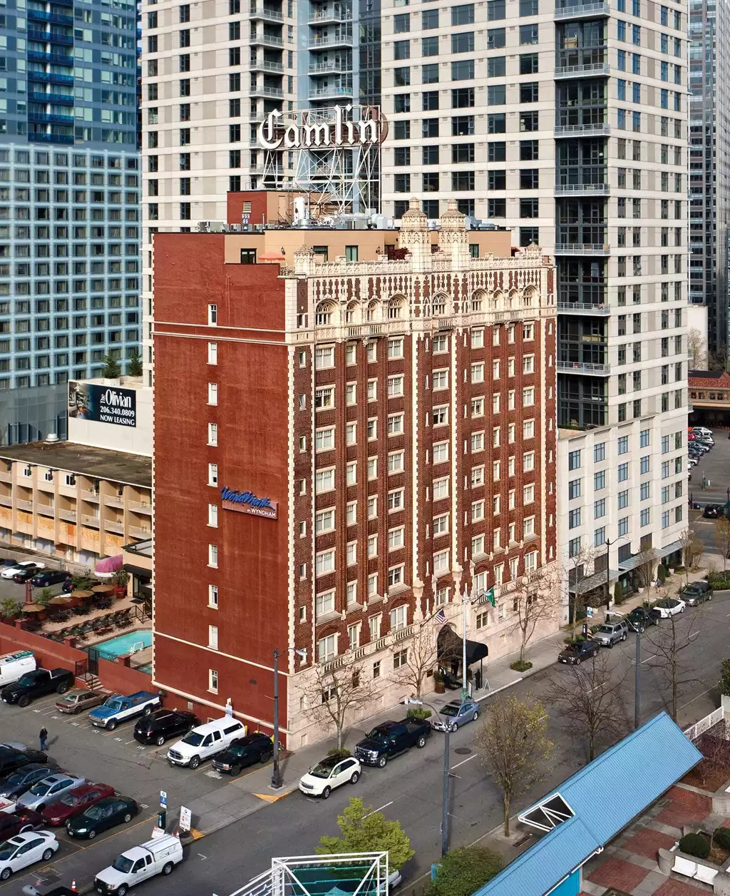 Exterior View Exterior View - The Camlin Resort Studio Hotel - Seattle