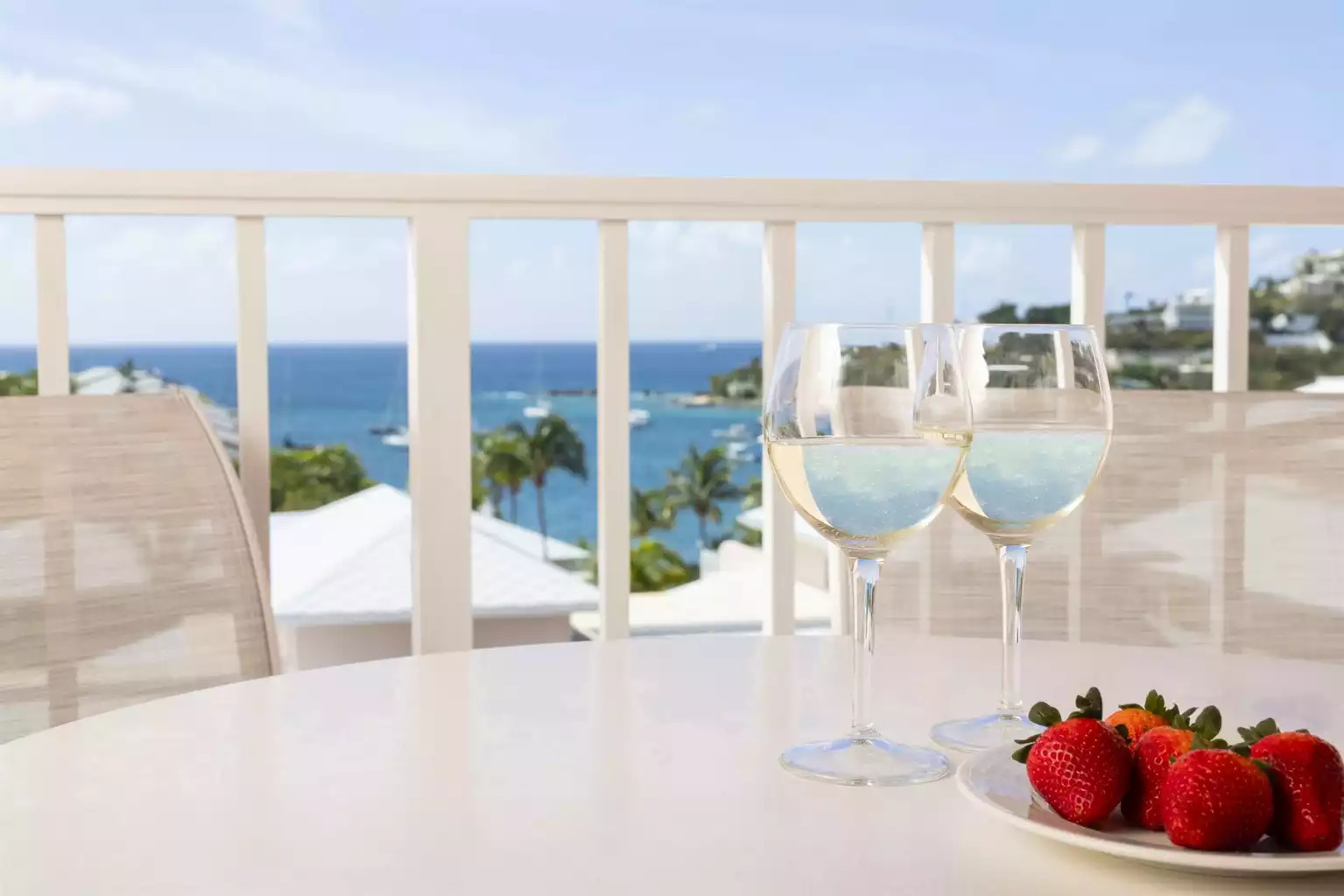 Balcony Balcony - Elysian Beach Resort Studio Parlor Loft - St. Thomas