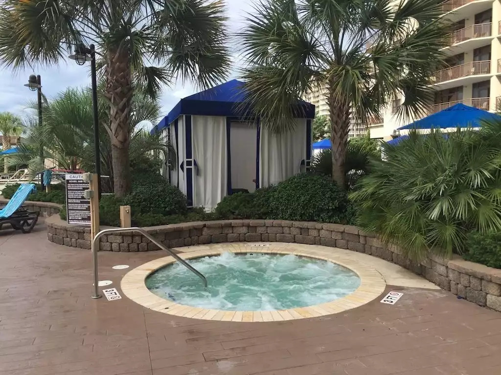 One of several hot tubs One of several hot tubs - Cabana Azul - North Myrtle Beach