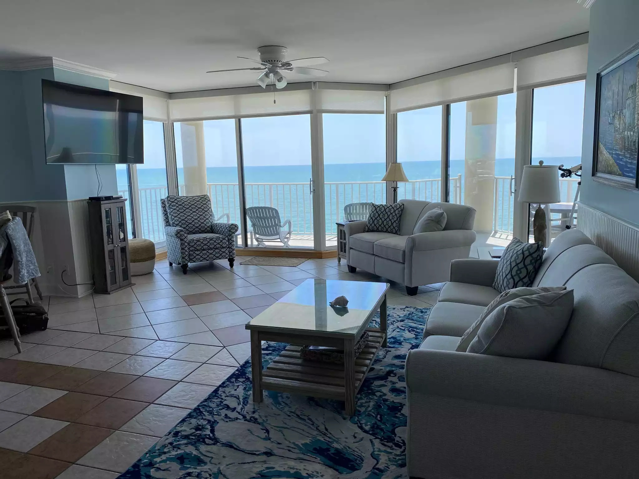 Tons of Natural Light from the Wall of Windows! Tons of Natural Light from the Wall of Windows! - One Ocean Place 1101! Beautiful OceanFront Condo! - Murrells Inlet