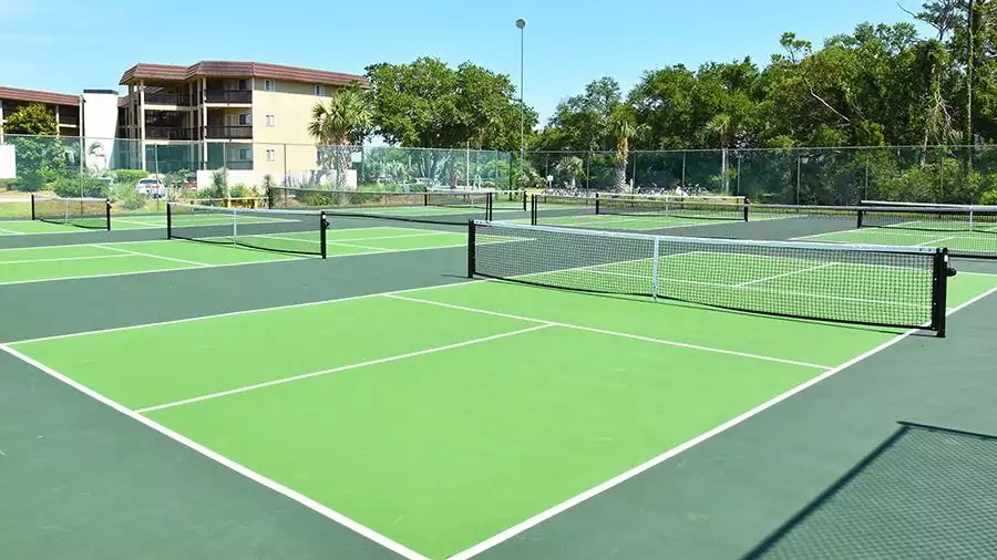 Learn to play pickle ball from the staff at the Pro shop! Learn to play pickle ball from the staff at the Pro shop! - HHI TIDE 21, Family Vacation Rental, HHB&T Resort - Hilton Head Island