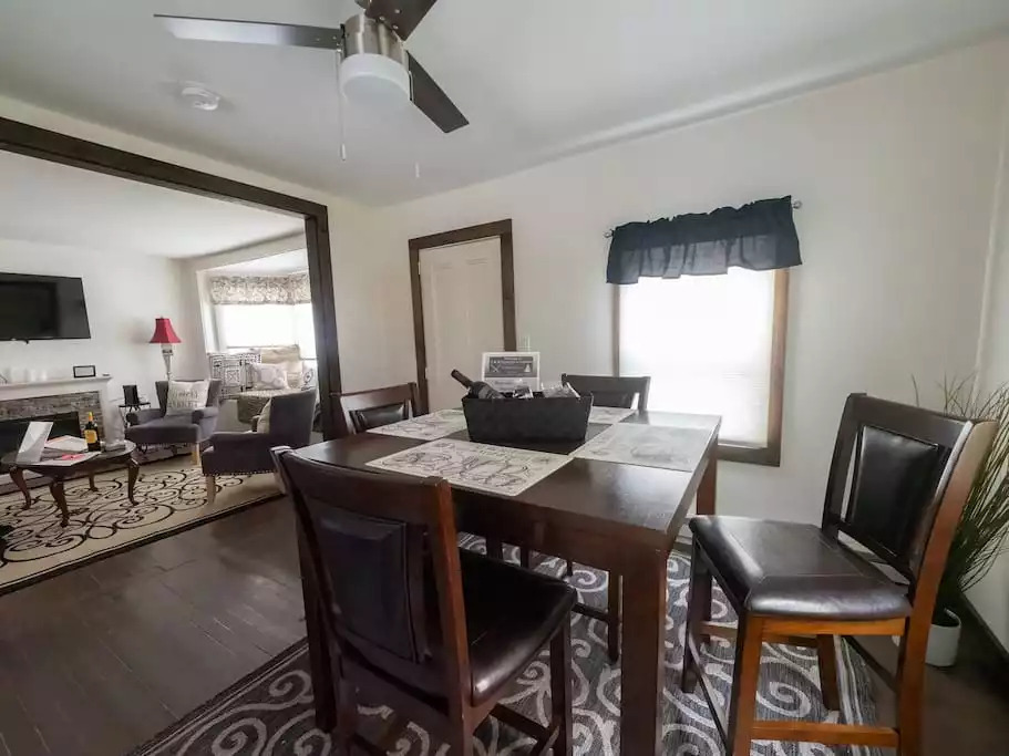 Dining Room and Living Room Dining Room and Living Room - A & R Hacienda - In the Heart of Callicoon, NY - Callicoon