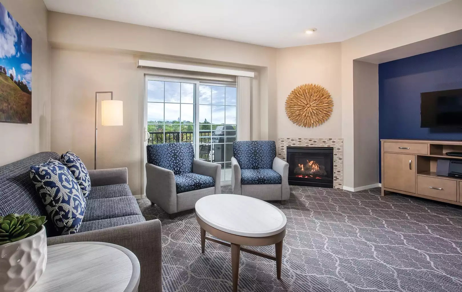 Living Area Living Area - Solvang Resort 2bdr Twin - Solvang