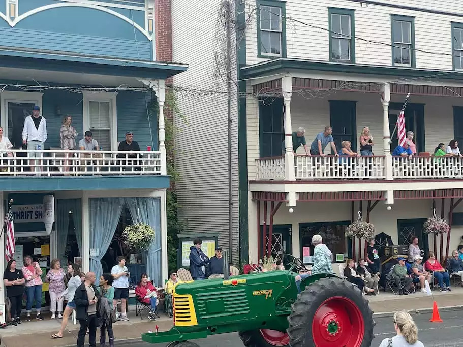 Tractor Parade- one of the Callicoon Events! Tractor Parade- one of the Callicoon Events! - A & R Hacienda - In the Heart of Callicoon, NY - Callicoon