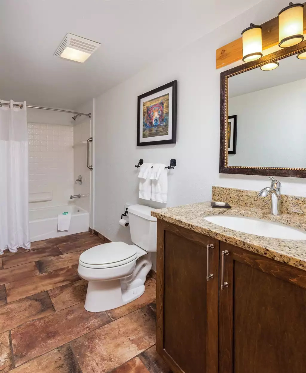 Bathroom Bathroom - Red River Resort 1bdr - Red River