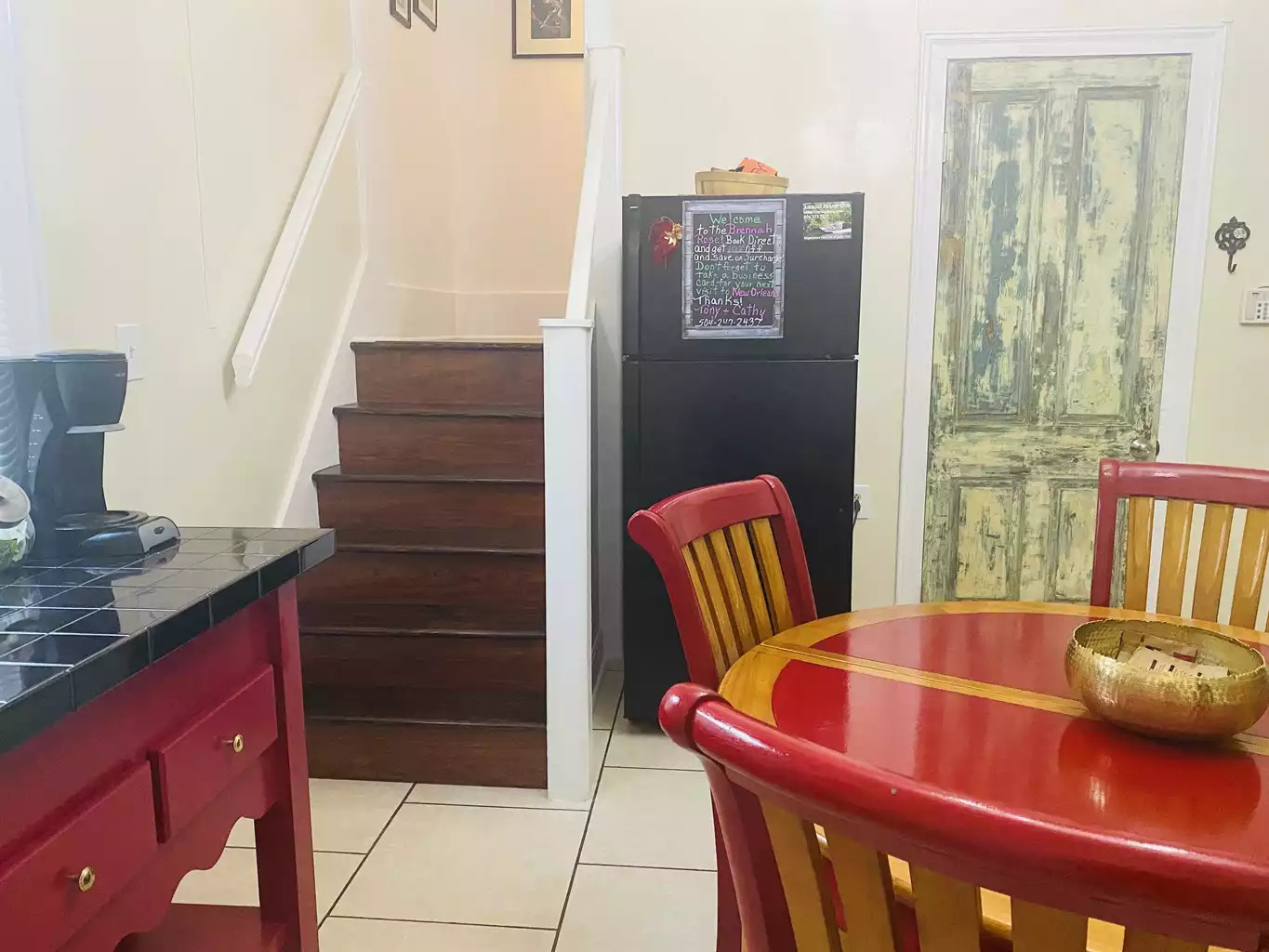 Stairs for upstairs bedroom Stairs for upstairs bedroom - SuperHost 7yrs Real New Orleans Charm,A+Loc - Bywater