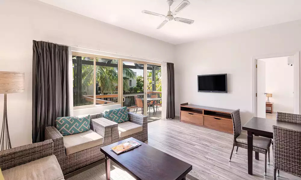 Living Area Living Area - Fiji Resort 2bdr Garden View #B - Nadi