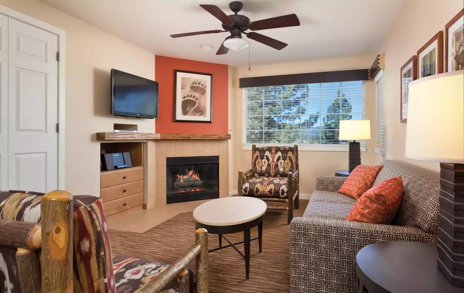 Living Area Living Area - Big Bear Resort 1bdr #A - Big Bear Lake