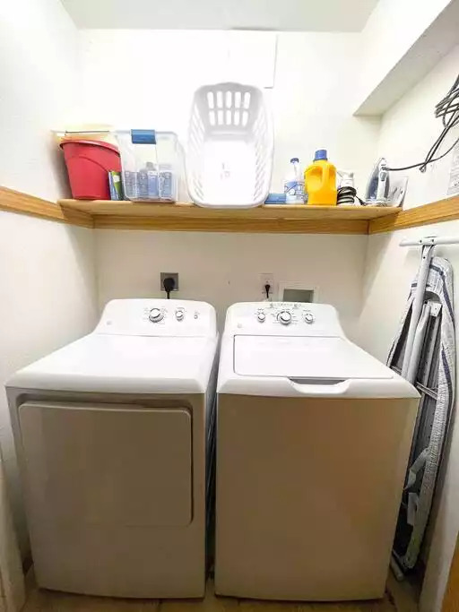 W/D, detergent, iron, ironing board, steamer, first aid supplies W/D, detergent, iron, ironing board, steamer, first aid supplies - It’s Always Sunny In Corolla - Corolla