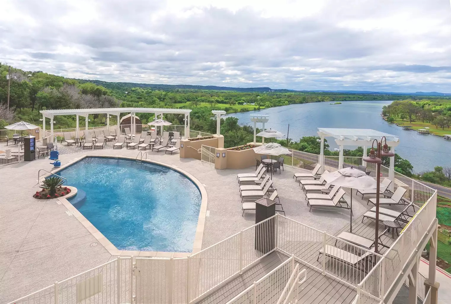Pool & Hot Tub Pool & Hot Tub - Marble Falls Resort 2bdr - Marble Falls