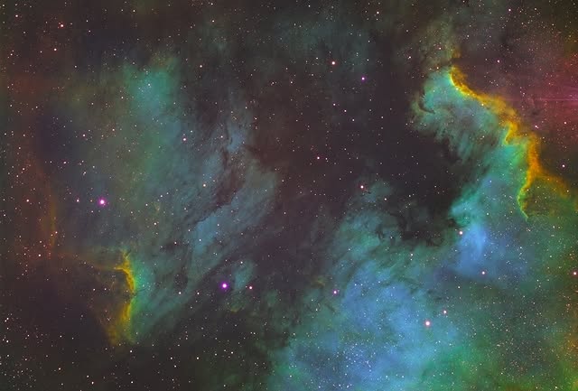 Pelican Nebula & North American Nebula
