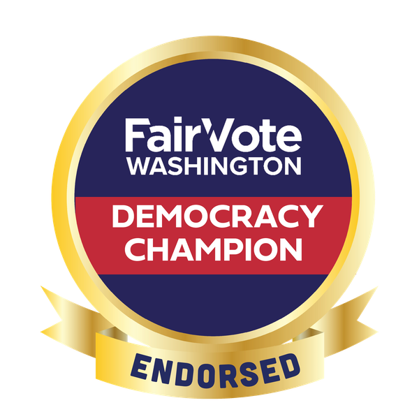 FairVote Washington logo