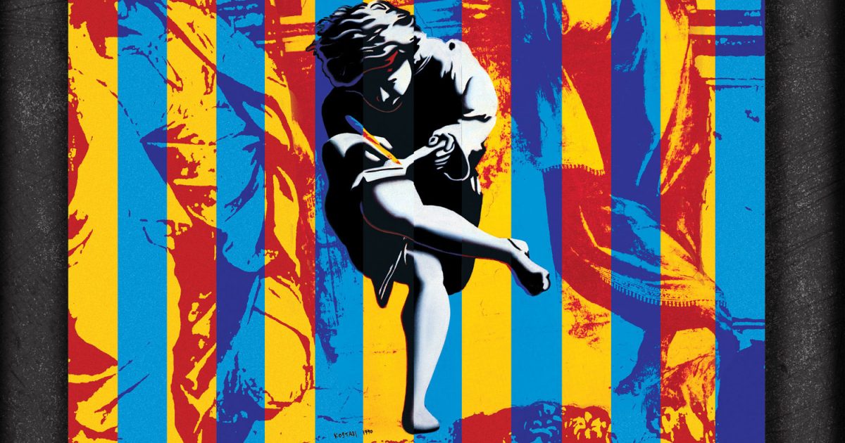 GUNS N' ROSES USE YOUR ILLUSION Ⅰ&Ⅱ 輸入盤 2枚組 2022年リマスター