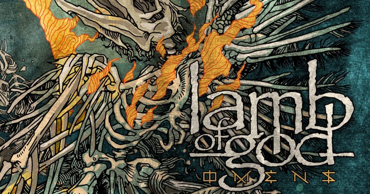 Lamb of God Omens 水色マーブルレコード Lamb Of God – Omens – Vinyl (Red Black Marble, LP, Album