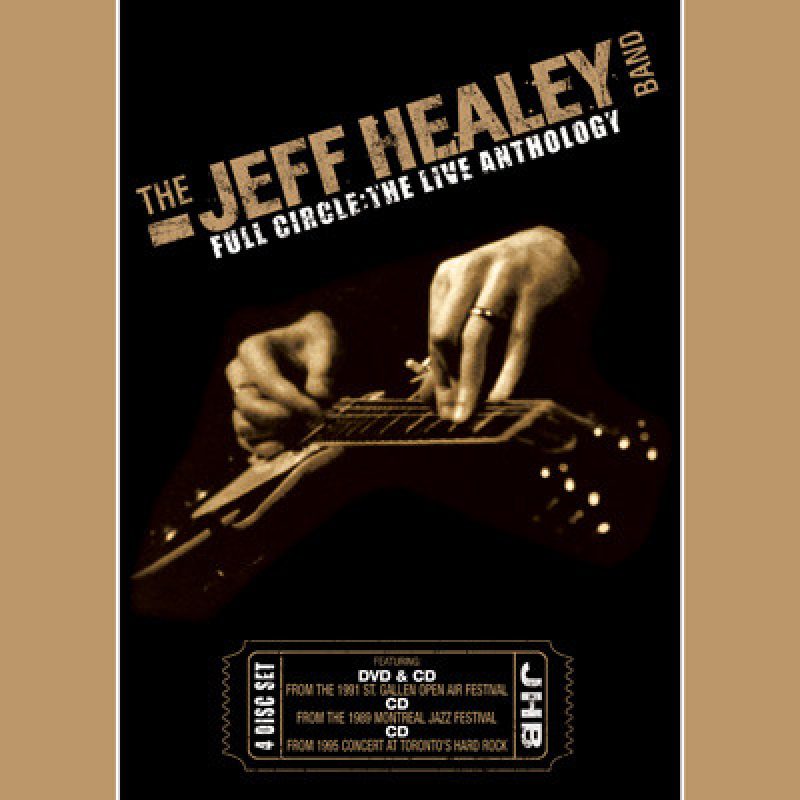 The Jeff Healey Band, Full Circle: The Live Anthology (CD/DVD) New…