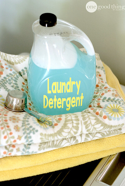 Homemade laundry detergent