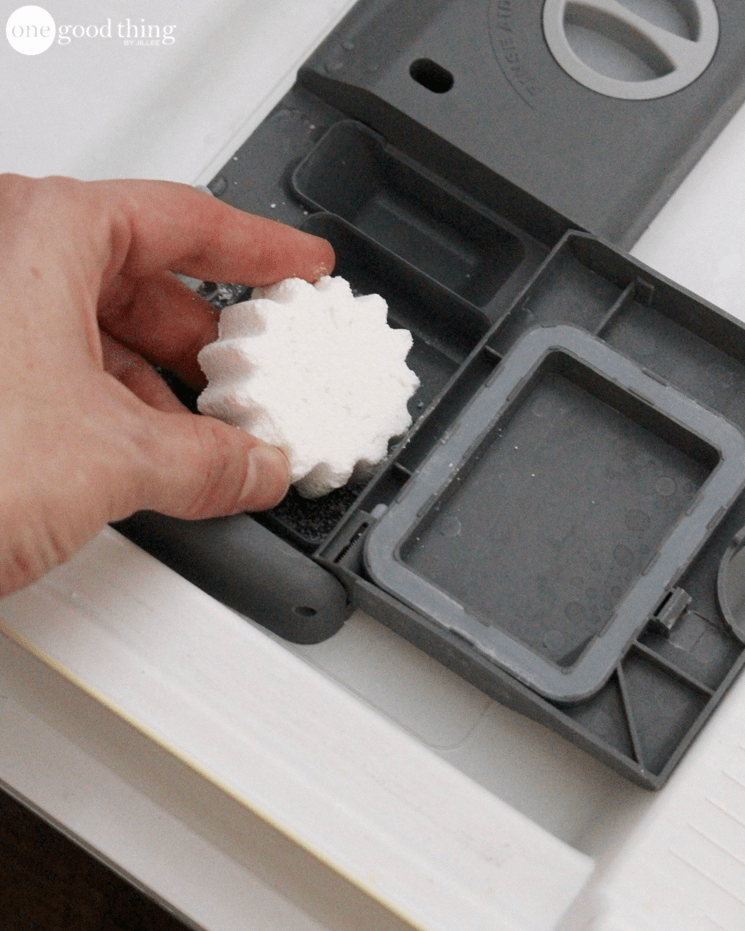 Homemade Dishwasher Detergent Tabs