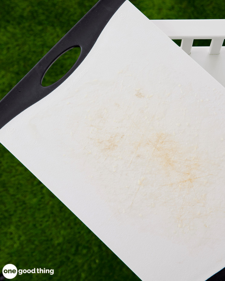 Remove Stains From Plastic Cutting Boards