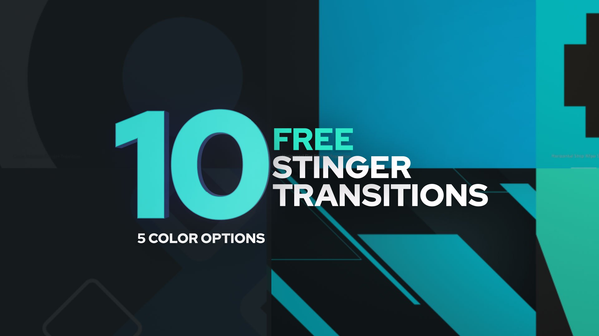 10 Free Stinger Transitions | For Streamers On Twitch & YouTube