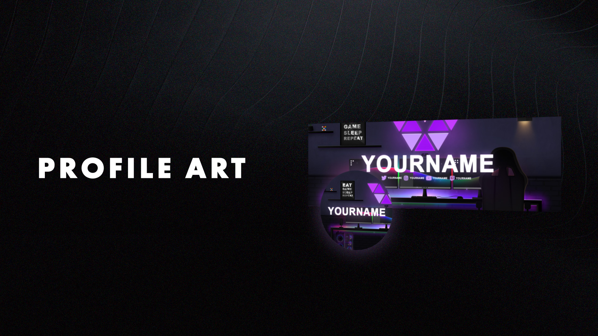 Game Night Profile art