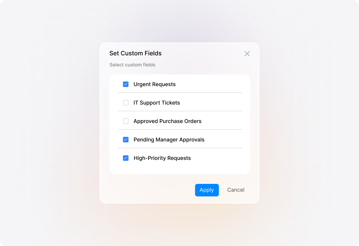 Custom Fields