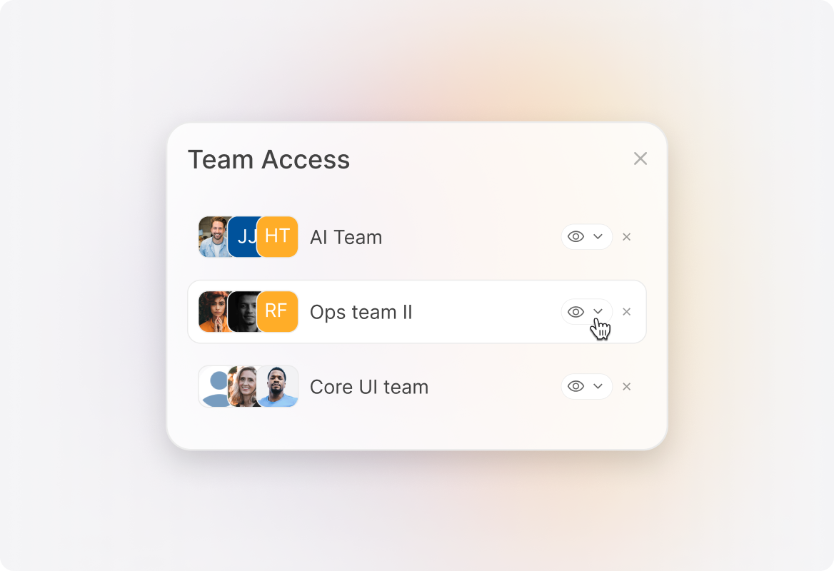 Custom Roles & Granular Permissions