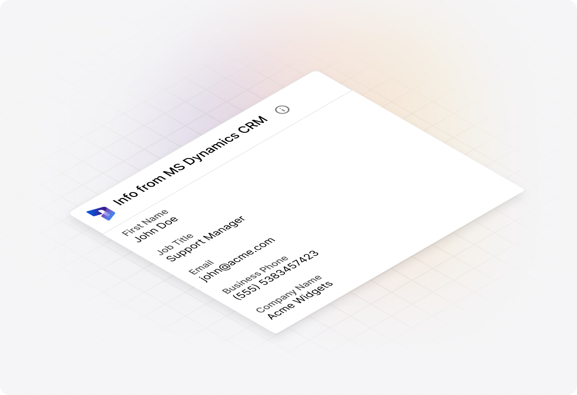 Customer Information Access (2)