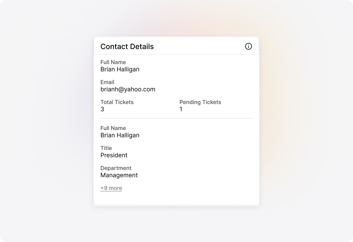 Customer Information Access (5)