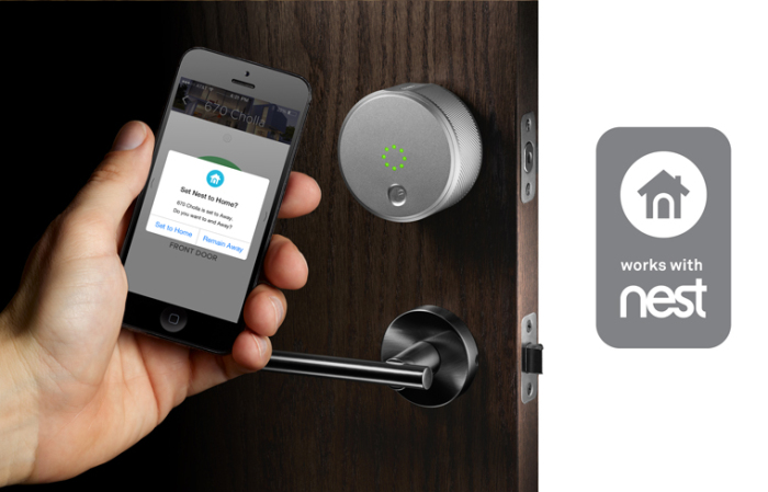August Smart Lock now works with Nest