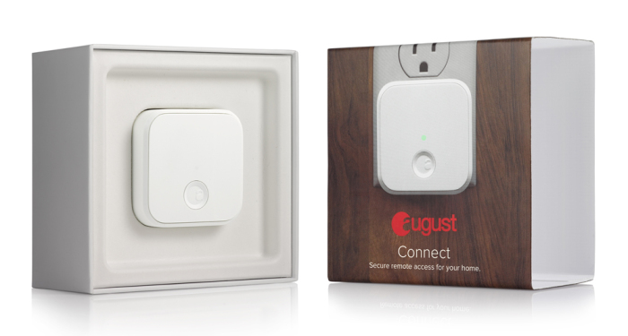August wifi bridge with box