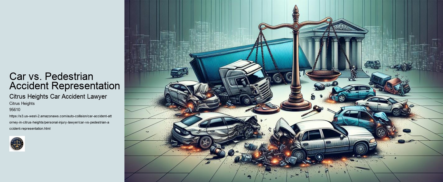 Car vs. Pedestrian Accident Representation