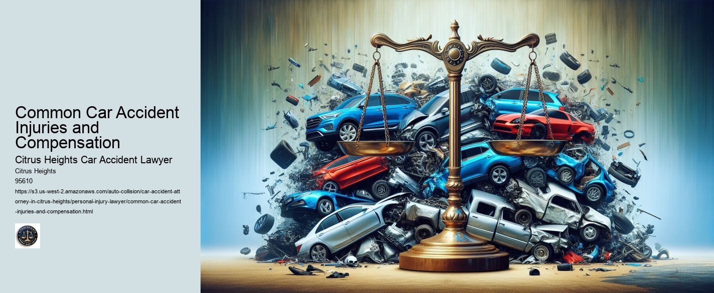 Common Car Accident Injuries and Compensation
