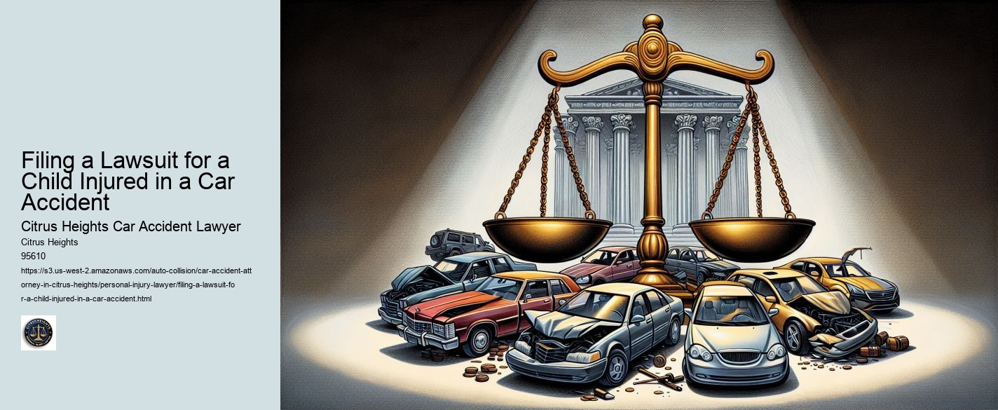 Filing a Lawsuit for a Child Injured in a Car Accident