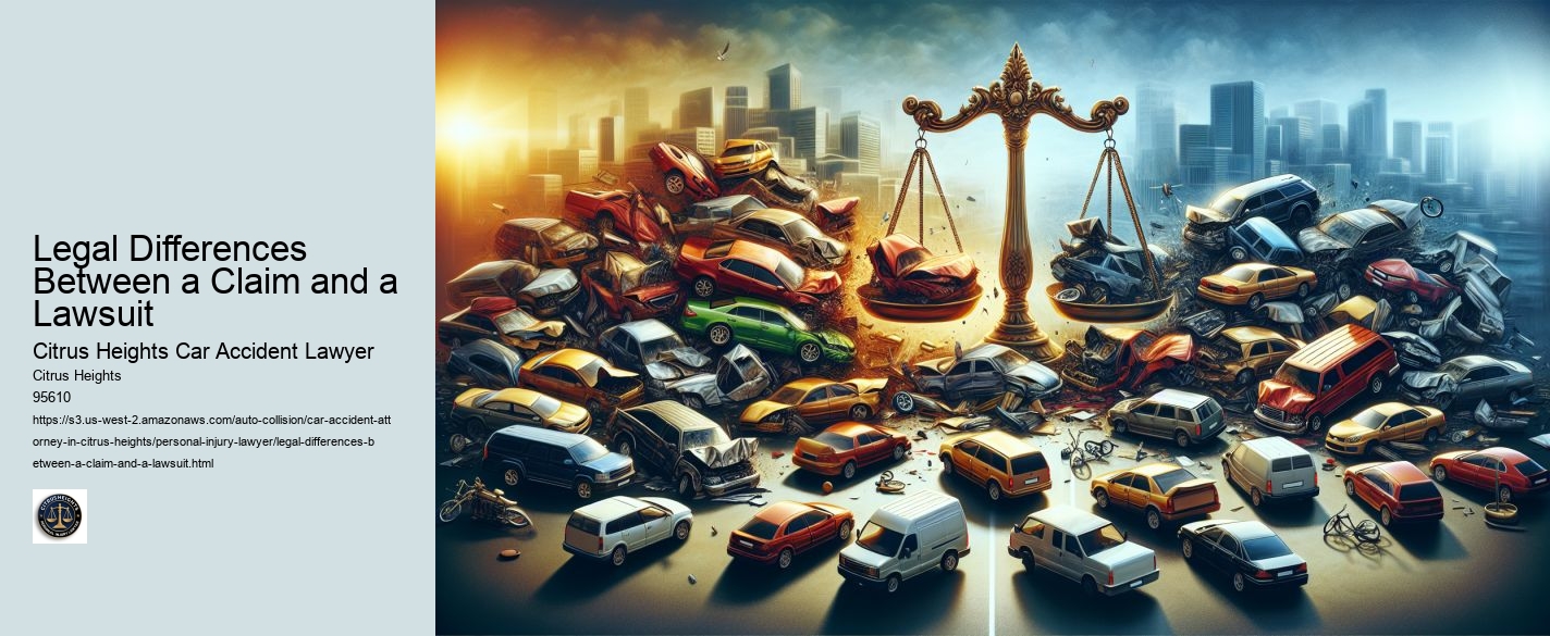 Legal Differences Between a Claim and a Lawsuit